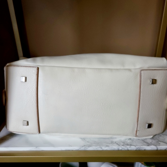 Matt & Nat large white leather hobo bag - Picture 2 of 11